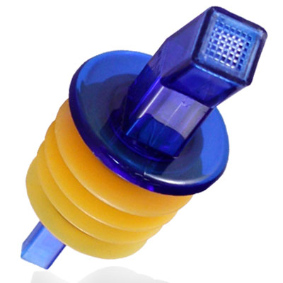 Square Spill-Stop™ with XL Cork Liquor Pourers